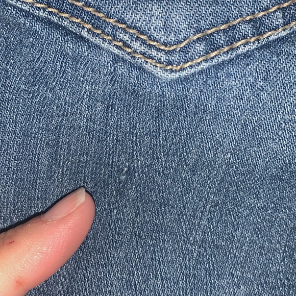 Soho New York & Company Blue Cropped Boyfriend Jeans- 8R Medium - Picture 7 of 12